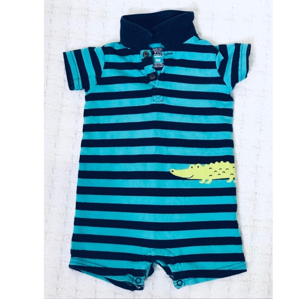 Polo Alligator Romper 9 M